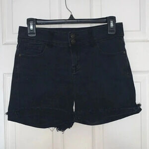Delia’s Black Bailey Jean Shorts